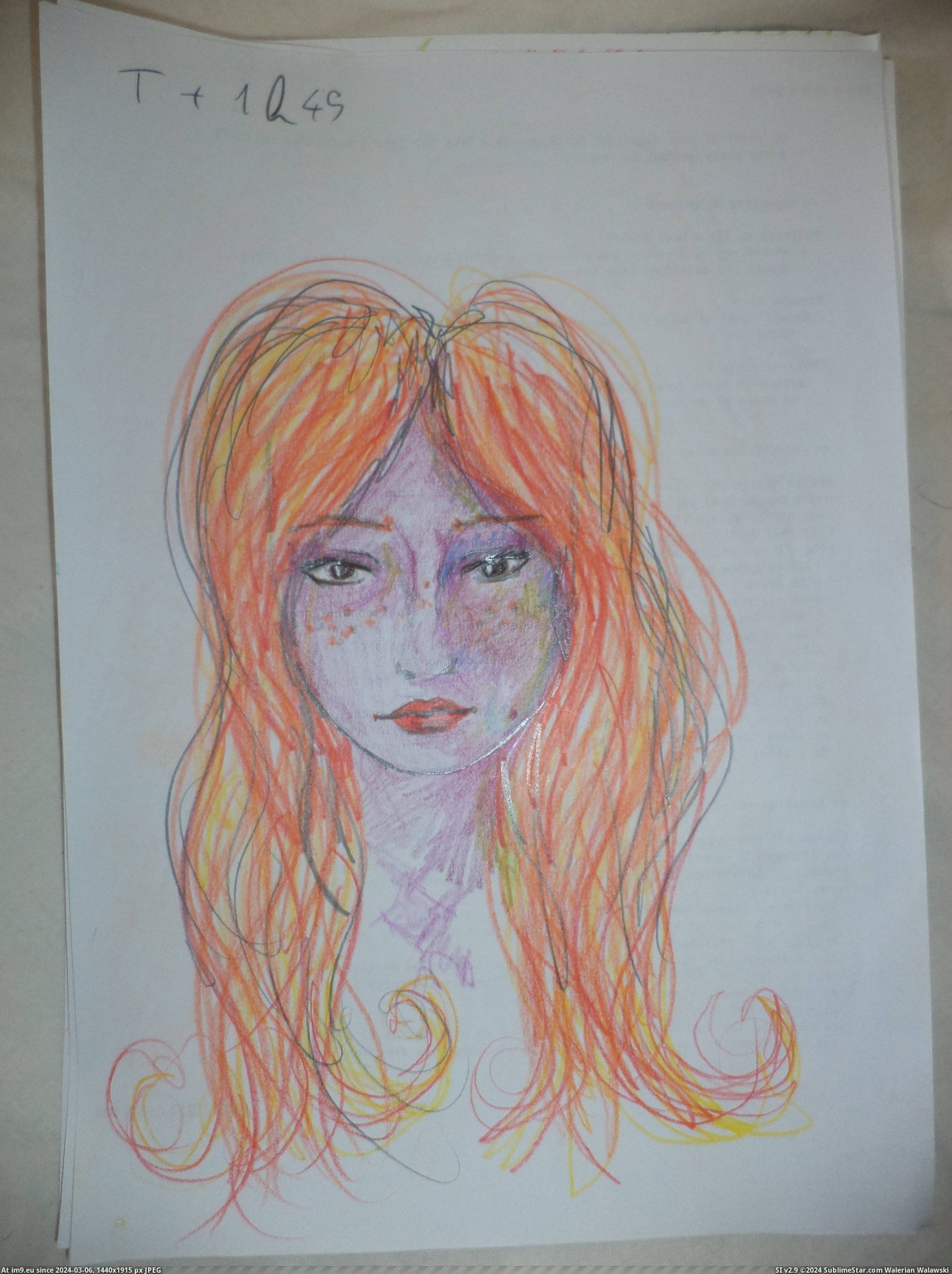 #Time #Friend #Portraits #Lsd #Trip #Drew [Pics] What a LSD trip looks like: a friend of mine drew 11 self-portraits during her first time. 10 Pic. (Изображение из альбом My r/PICS favs))