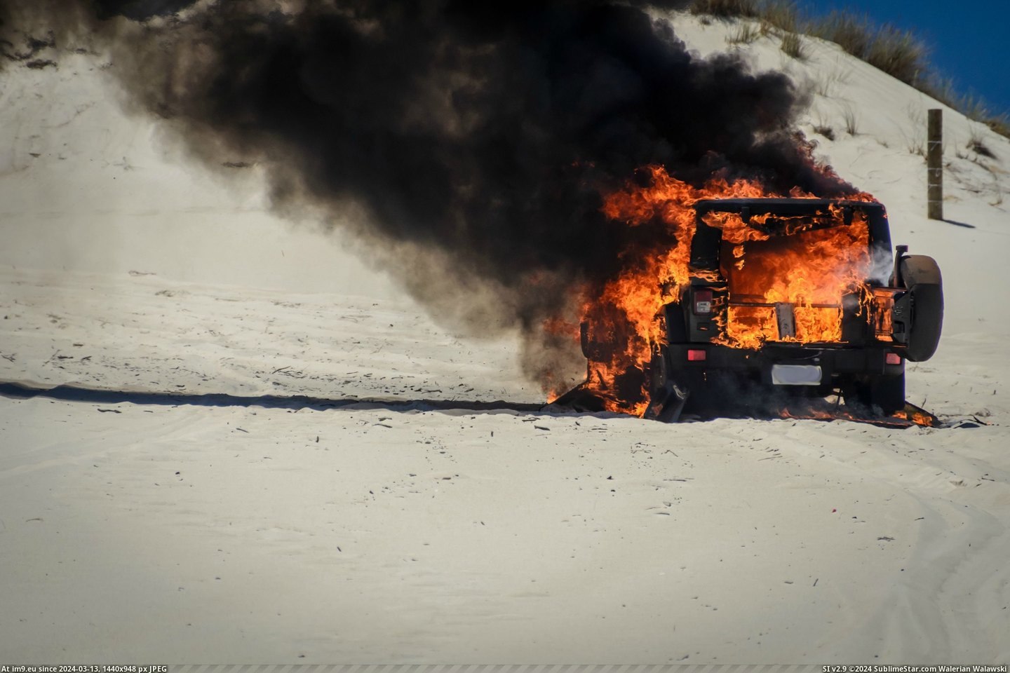 #Interested #Wrangler #Explodes #Jeep [Pics] Wrangler explodes, Jeep not interested 3 Pic. (Obraz z album My r/PICS favs))