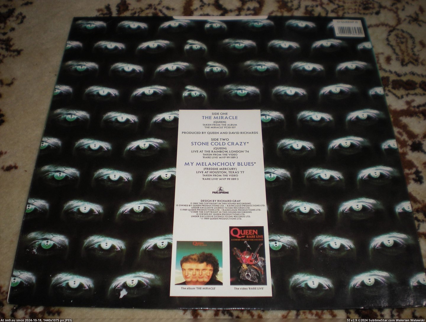 #Queen  #Miracle QUEEN Miracle 3 Pic. (Obraz z album new 1))