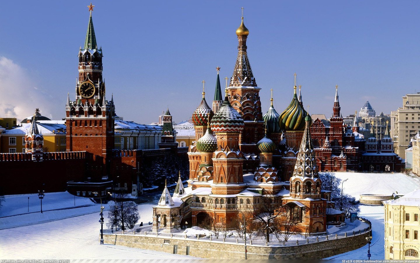 Red Square Russia Wide HD Wallpaper (in Unique HD Wallpapers)
