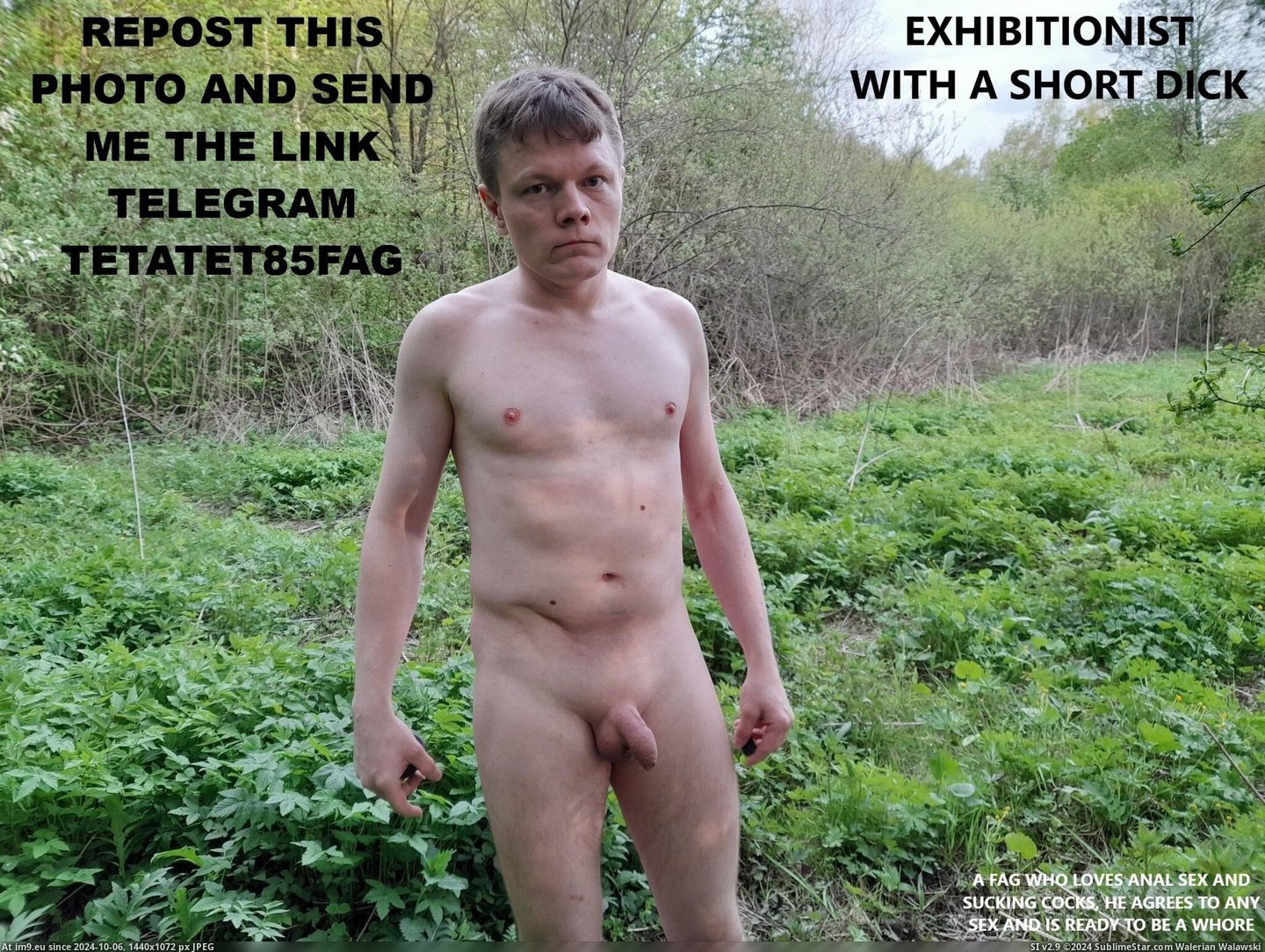 #Amateur #Slut #Whore #Naked #Exposed #Cock #Dick #Fag #Face #Masturbation Repost 2 Pic. (Изображение из альбом Instant Upload))