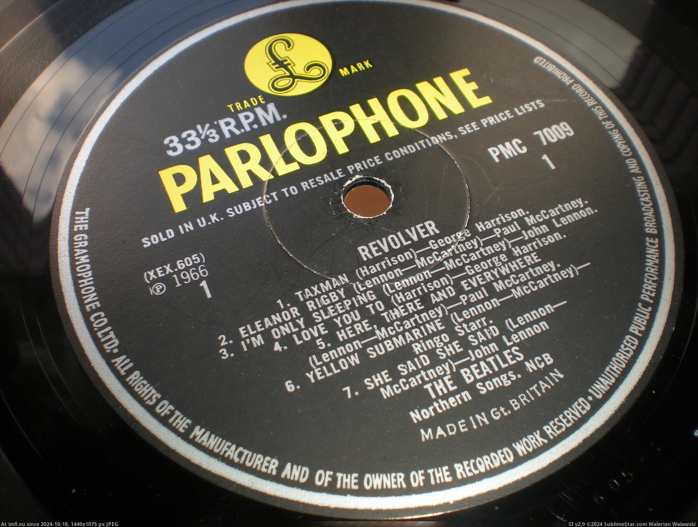  #Revolver  Revolver DR 1 Pic. (Image of album new 1))