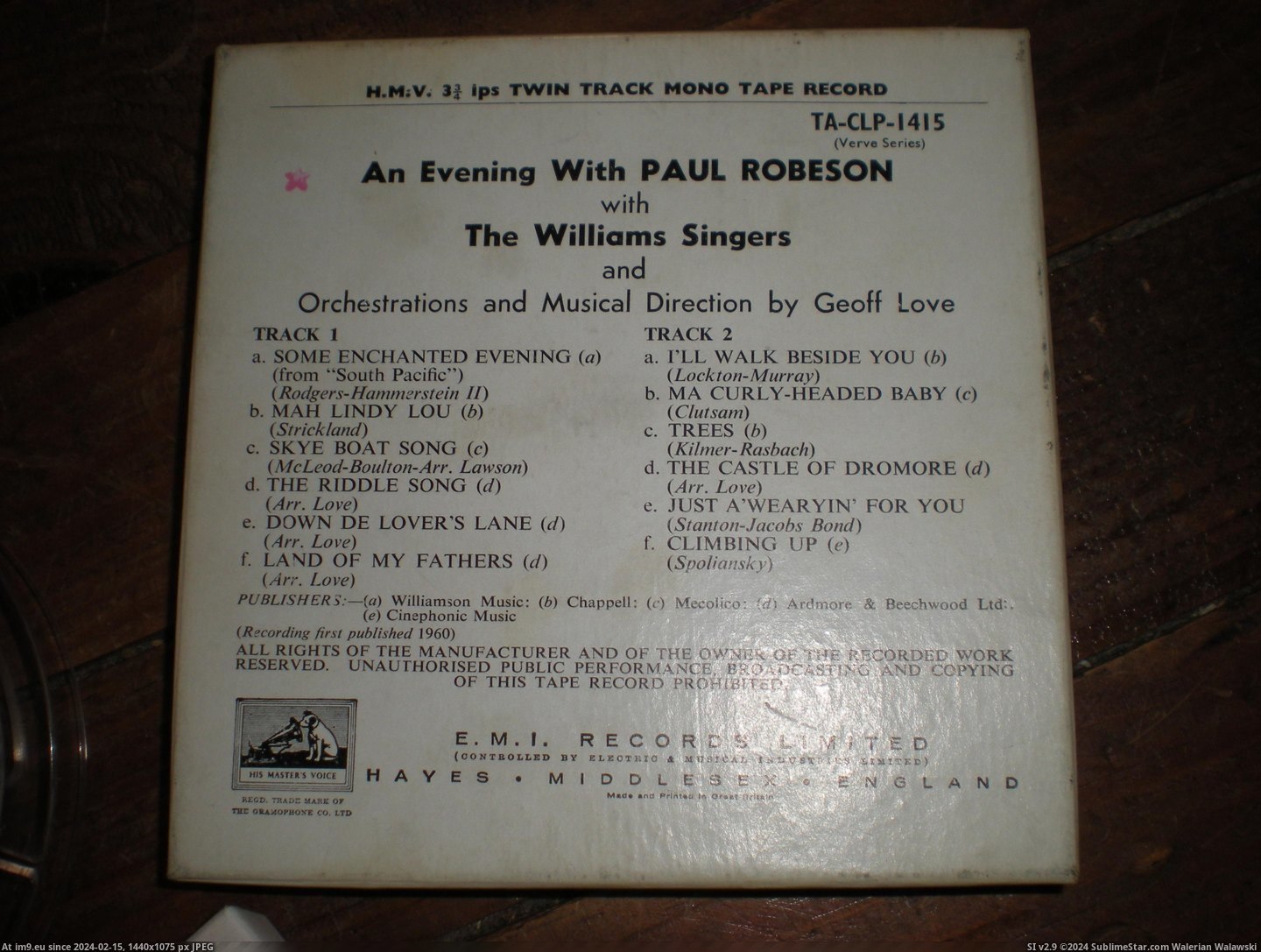  #Robeson  Robeson 5 Pic. (Image of album new 1))