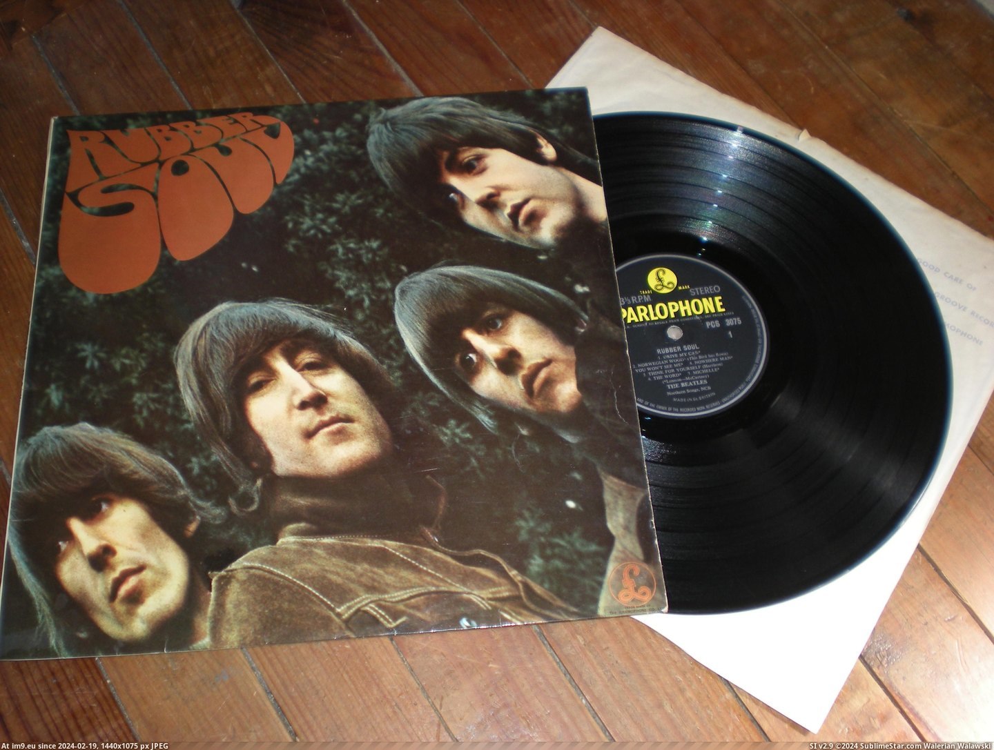 #Rubber #Stereo #Soul Rubber Soul STEREO 5 Pic. (Изображение из альбом new 1))