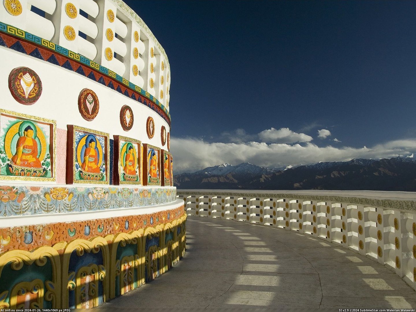 Shanti Stupa, Leh, India (in Beautiful photos and wallpapers)