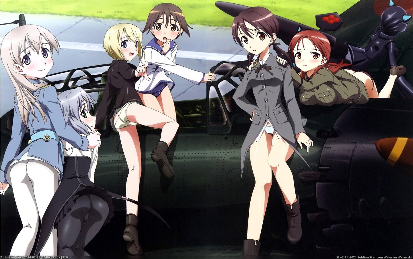 #Girls #Wallpaper #Witches #Anime #Strike Strike Witches Hd Anime Girls Wallpaper 61(1) (HD) Pic. (Obraz z album HD Wallpapers - anime, games and abstract art/3D backgrounds))
