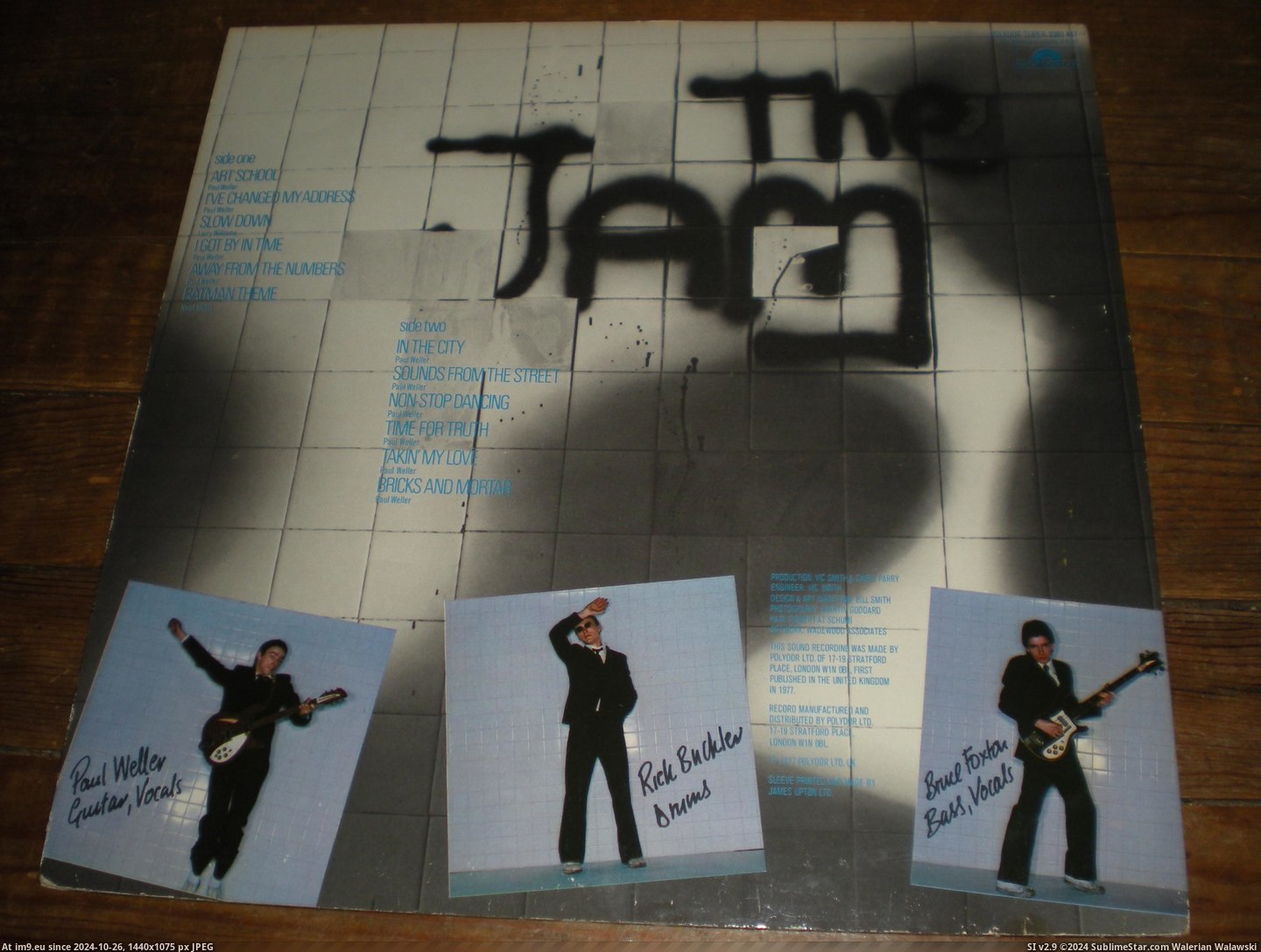 #City  #Jam The Jam City 6 Pic. (Image of album new 1))