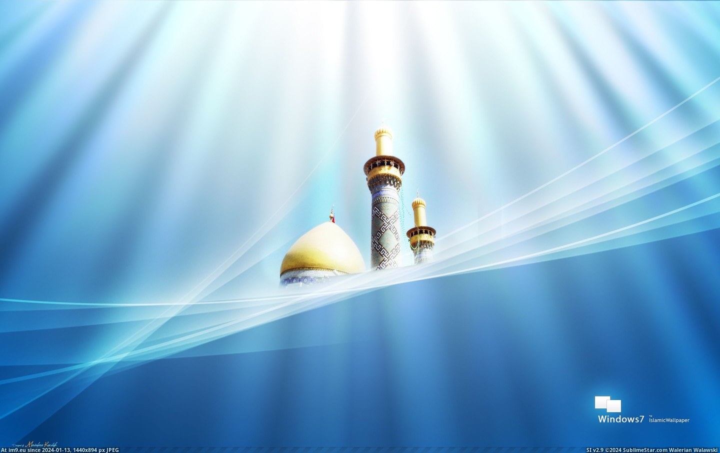 Windows 7 Islamic wallpaper (in Islamic Wallpapers and Images)