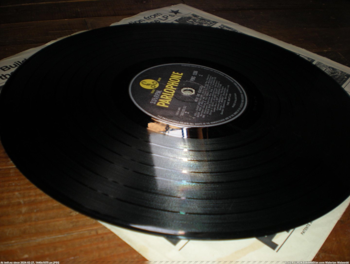 #Records  #Vinyl With The 7N 5 Pic. (Изображение из альбом new 1))
