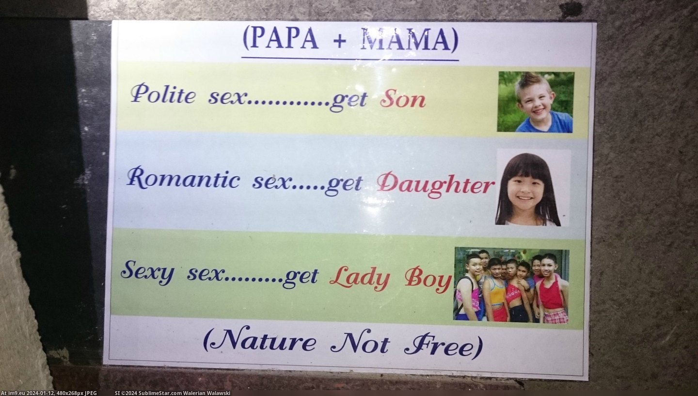 #Wtf #Thailand #Planning #Family [Wtf] Family planning in Thailand Pic. (Obraz z album My r/WTF favs))