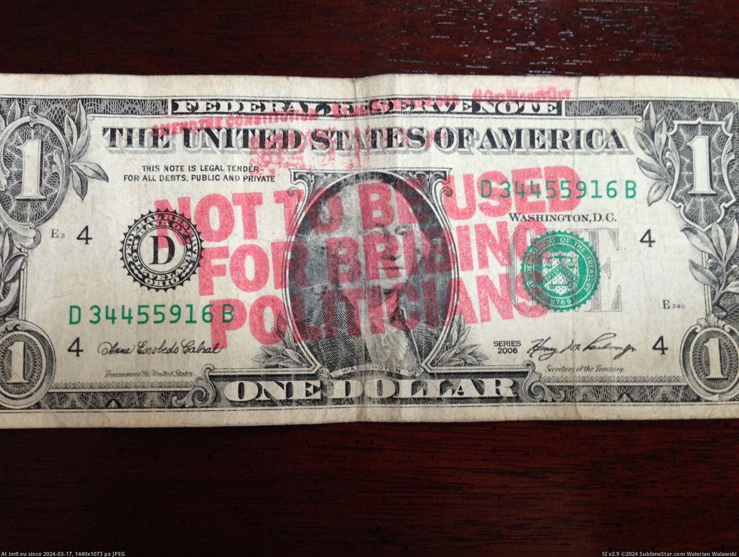 #Wtf #Got #Restaurant #Change #Local [Wtf] Got this as change today from a local restaurant. Pic. (Image of album My r/WTF favs))