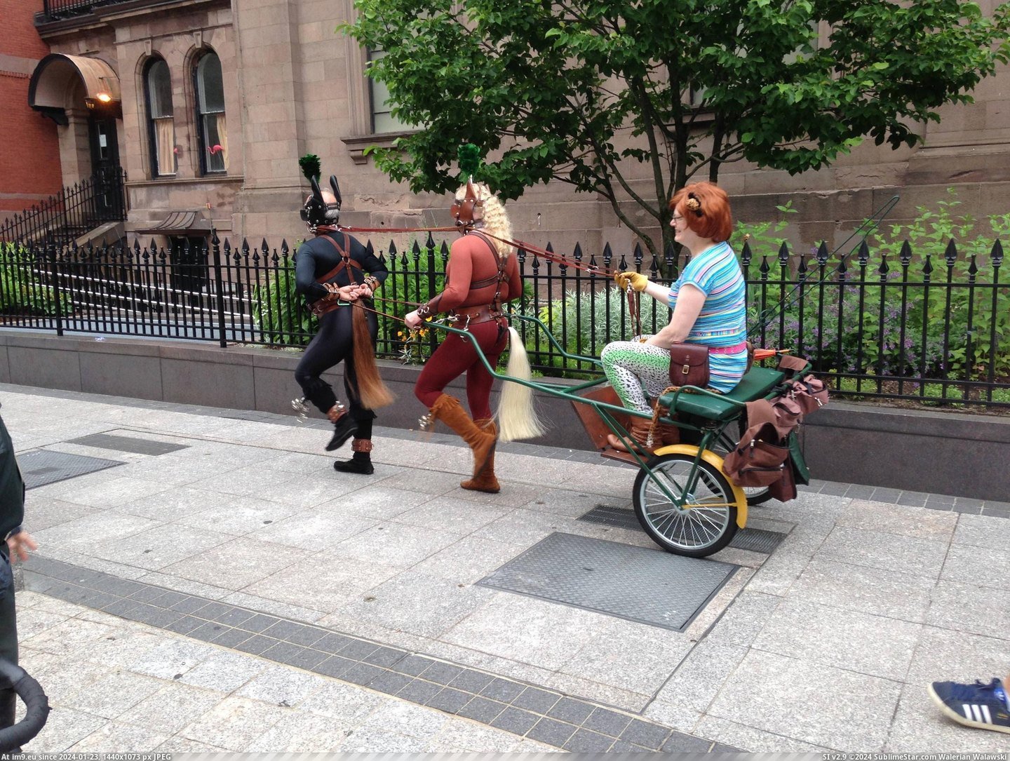 #Wtf #Guys #Walking #Boston #Day #Saw [Wtf] I was walking through Boston the other day when I saw these guys... 2 Pic. (Image of album My r/WTF favs))