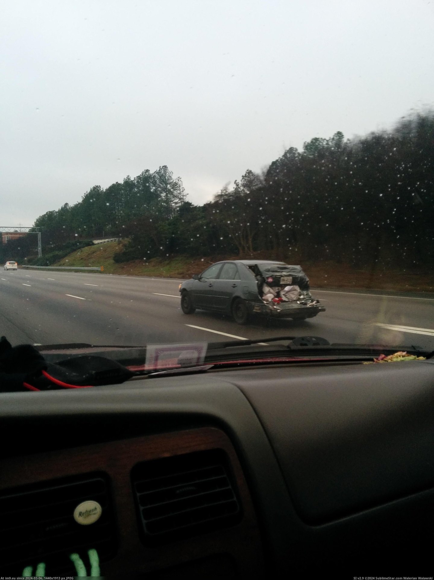 #Wtf #Stuff #Had #Falling #Caused #Fucker #Car #Off #Accident [Wtf] This fucker had stuff falling off his car and caused an accident. Pic. (Image of album My r/WTF favs))